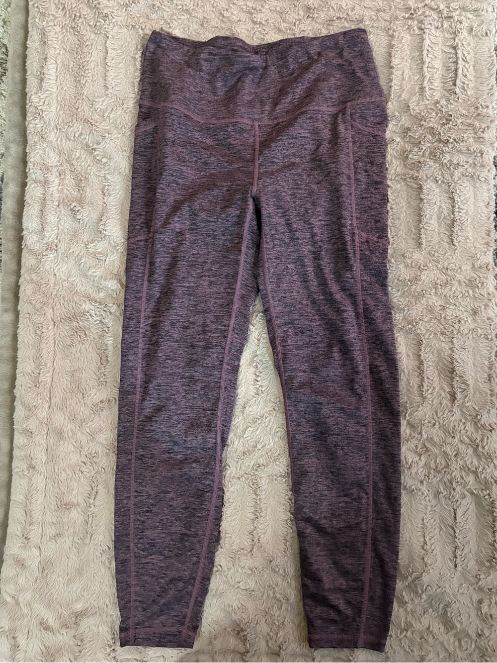 Women’s Purple Heather Performance Leggings